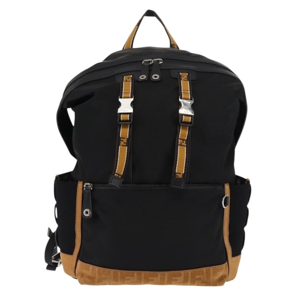 Fendi Zucca Backpack Black